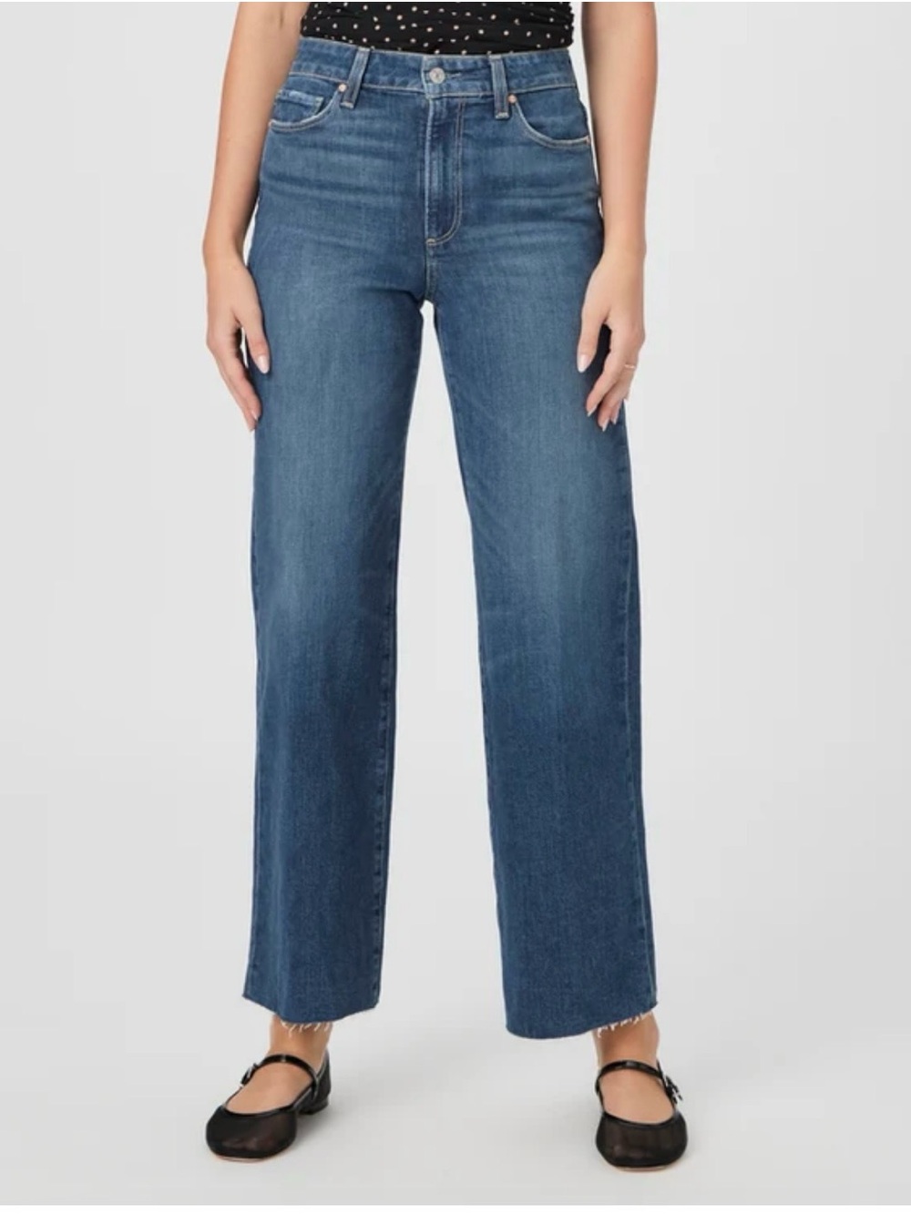 PAIGE Anessa Medium Blue Women's Jeans